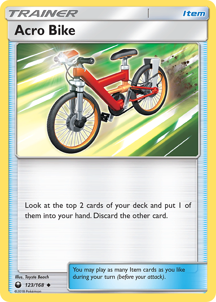 Acro Bike — Celestial Storm #123 / 168