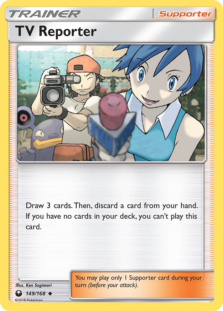 TV Reporter — Celestial Storm #149 / 168