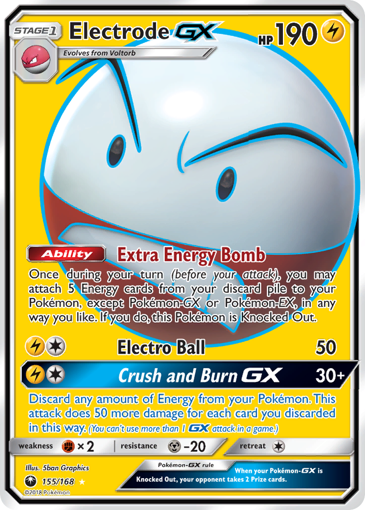 Electrode-GX — Celestial Storm #155 / 168