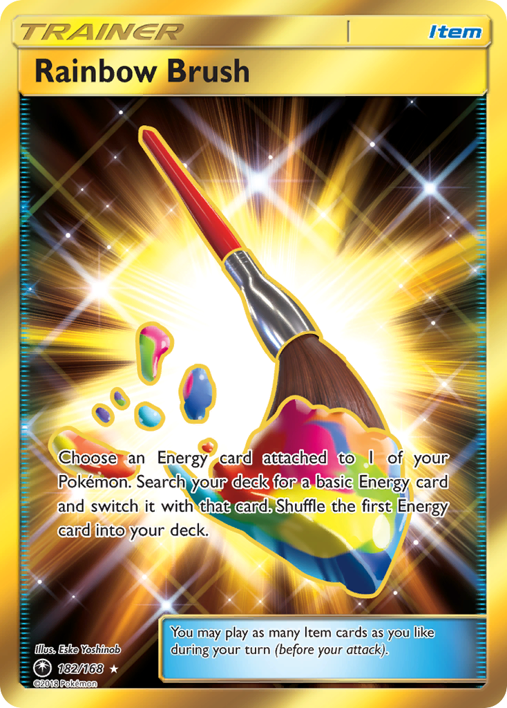 Rainbow Brush — Celestial Storm #182 / 168
