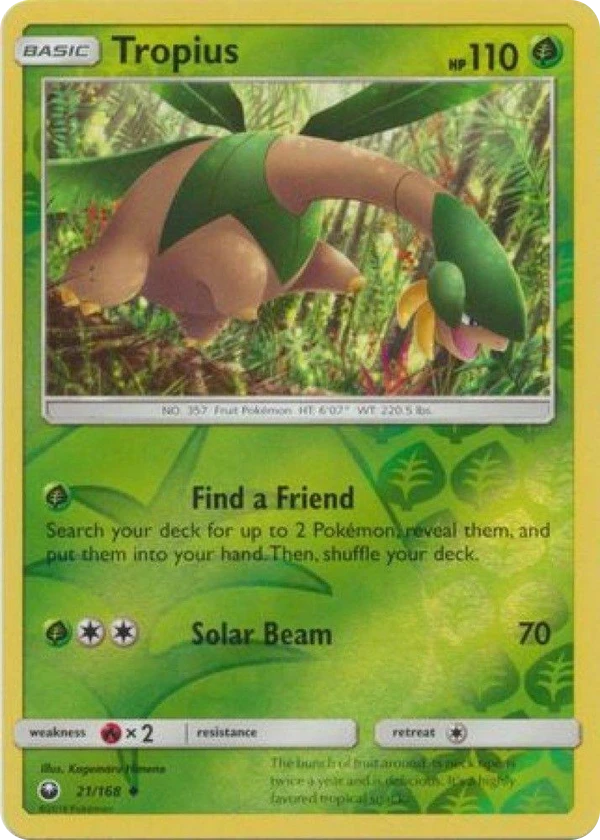 Tropius — Celestial Storm #021 / 168