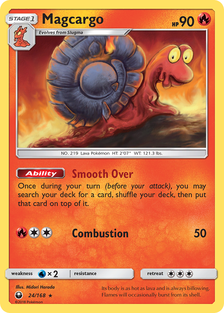 Magcargo — Celestial Storm #024 / 168