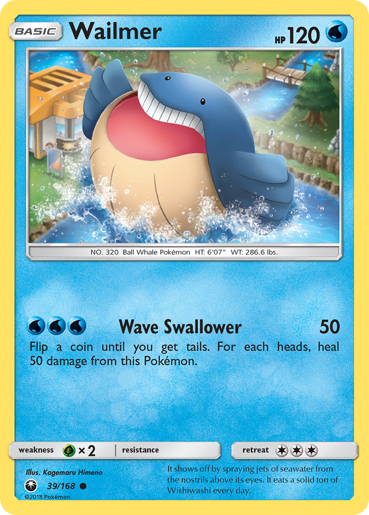 Wailmer — Celestial Storm #039 / 168