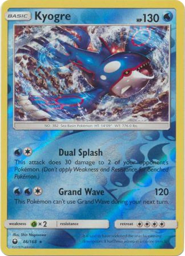 Kyogre — Celestial Storm #046 / 168
