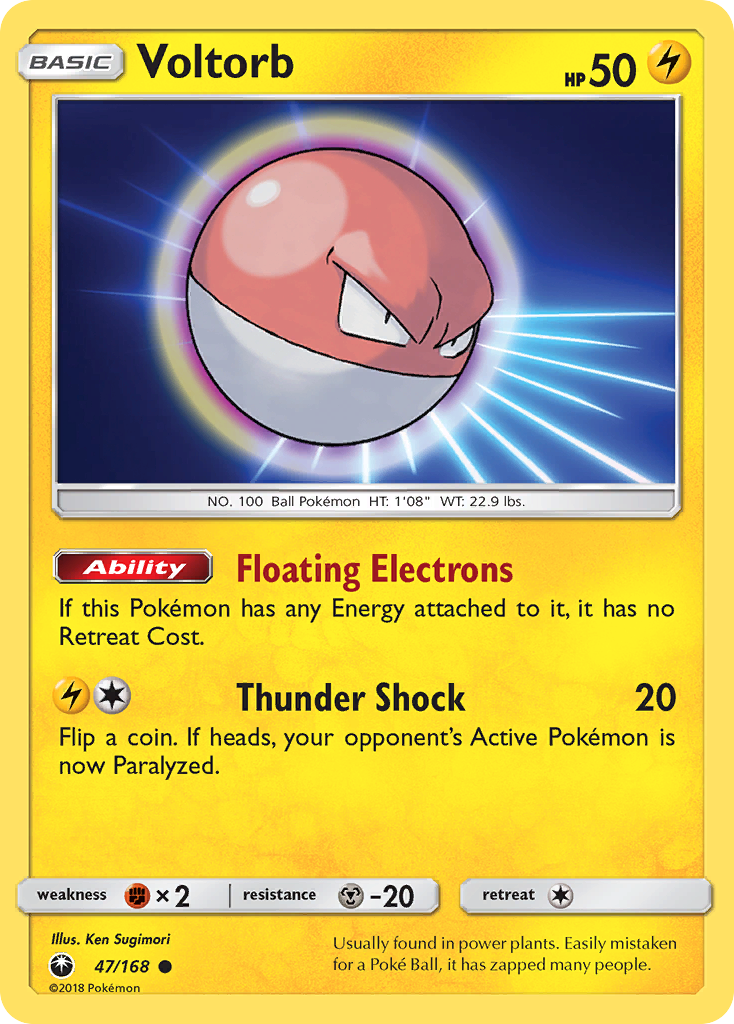 Voltorb — Celestial Storm #047 / 168