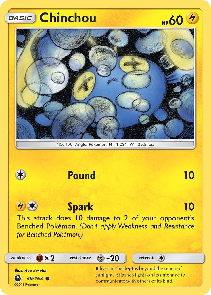 Chinchou — Celestial Storm #049 / 168