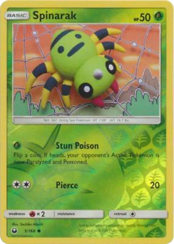 Spinarak — Celestial Storm #005 / 168