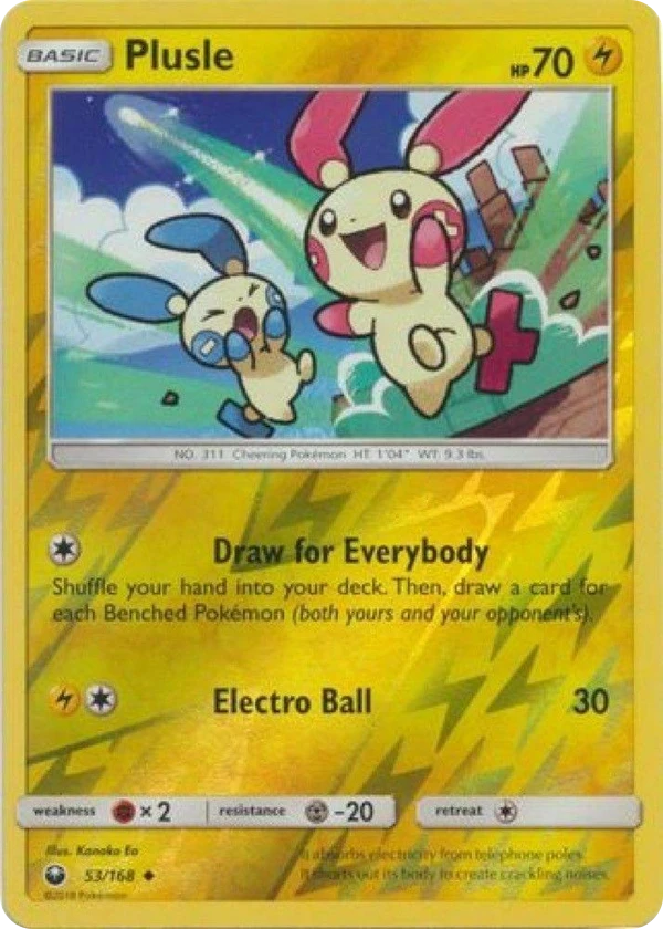 Plusle — Celestial Storm #053 / 168