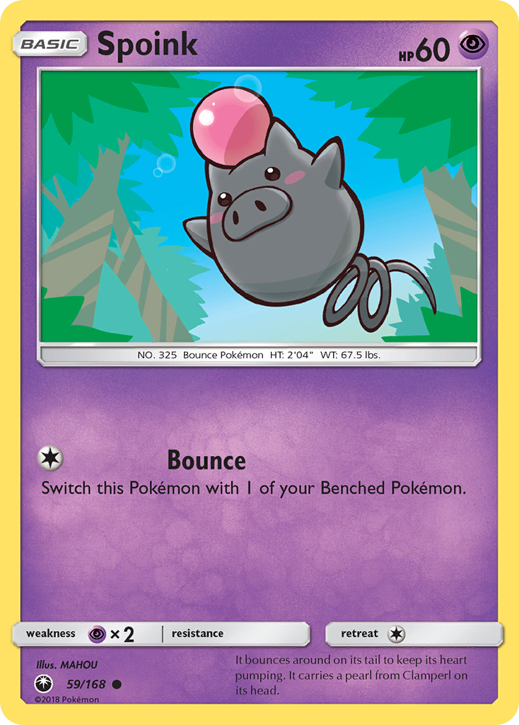 Spoink — Celestial Storm #059 / 168