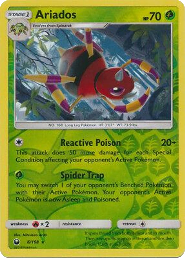 Ariados — Celestial Storm #006 / 168