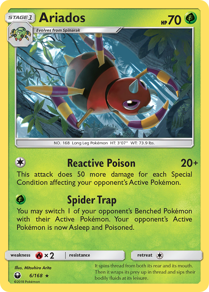 Ariados — Celestial Storm #006 / 168