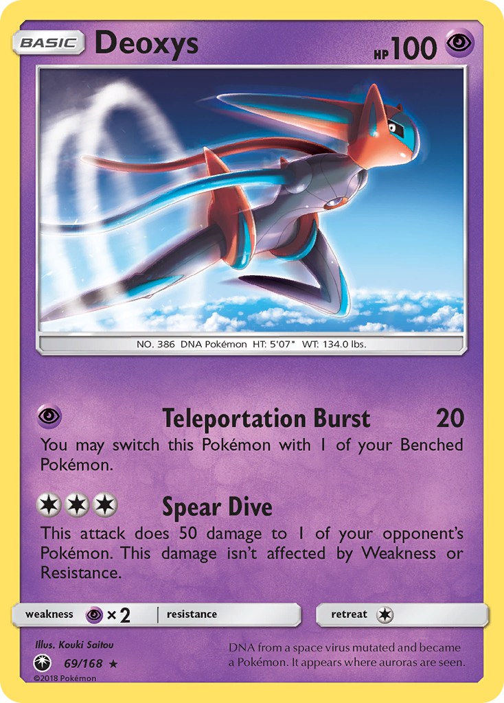 Deoxys — Celestial Storm #069 / 168