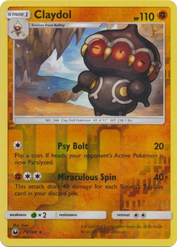 Claydol — Celestial Storm #079 / 168
