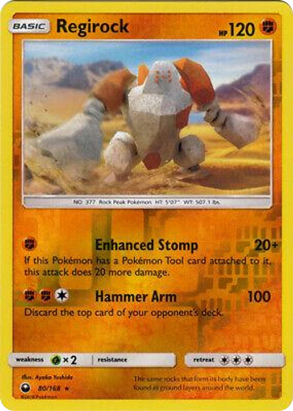 Regirock — Celestial Storm #080 / 168