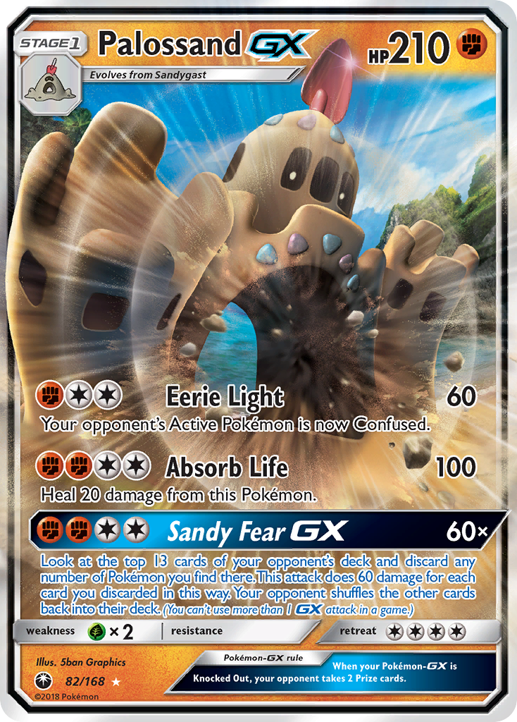 Palossand-GX — Celestial Storm #082 / 168