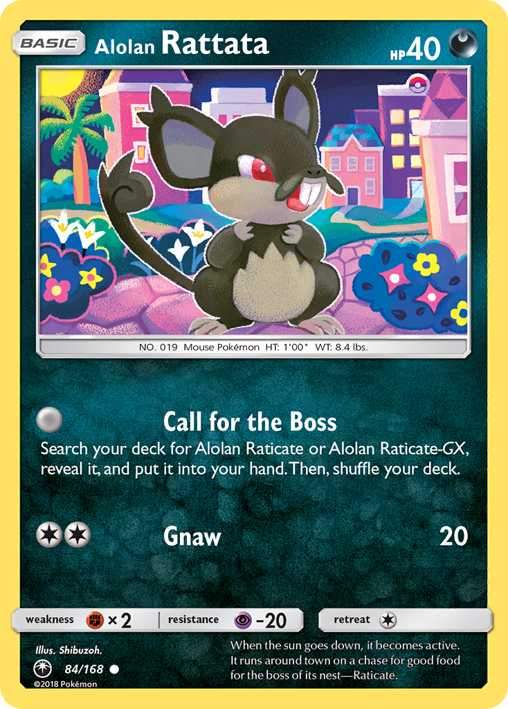Alolan Rattata — Celestial Storm #084 / 168