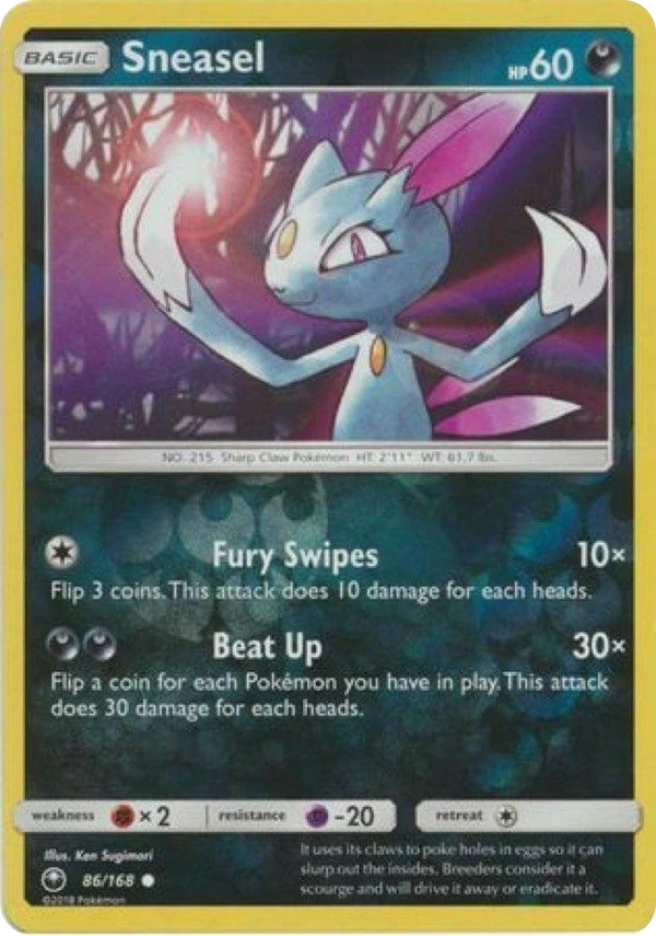 Sneasel — Celestial Storm #086 / 168