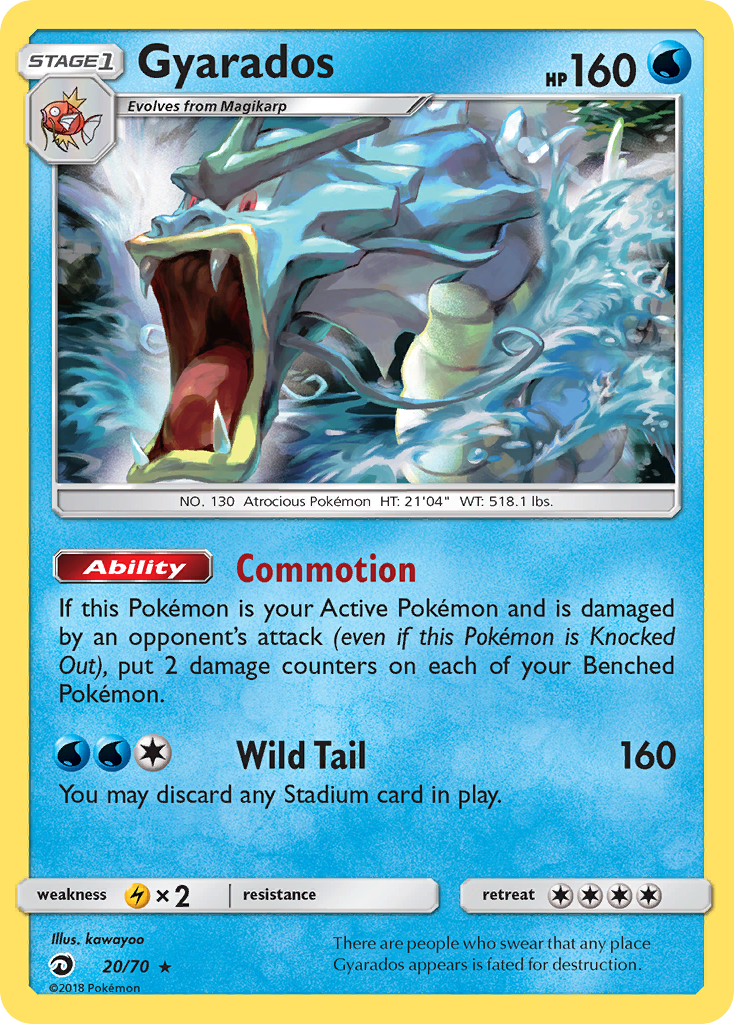 Gyarados — Dragon Majesty #020 / 70