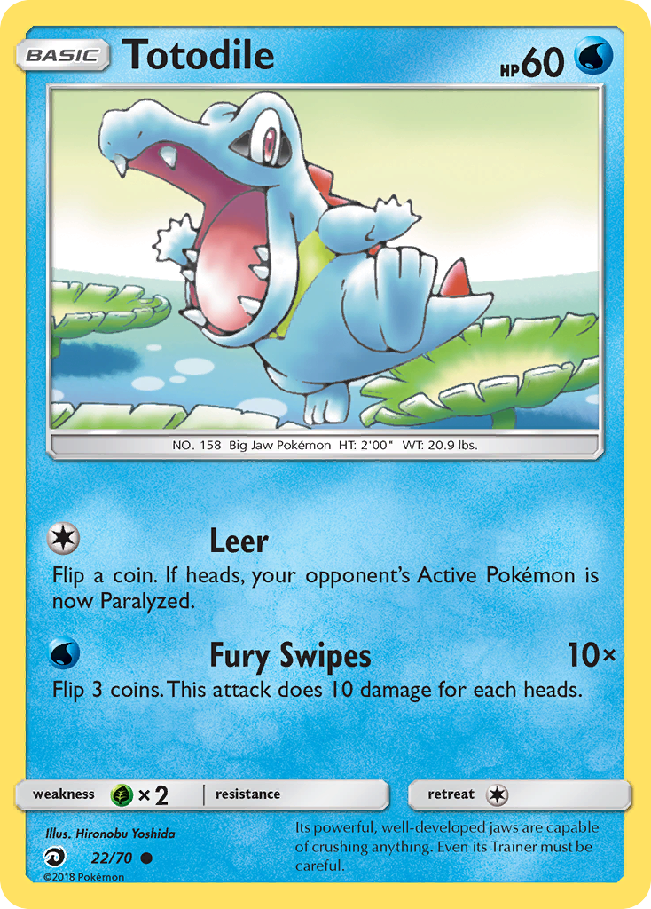 Totodile — Dragon Majesty #022 / 70