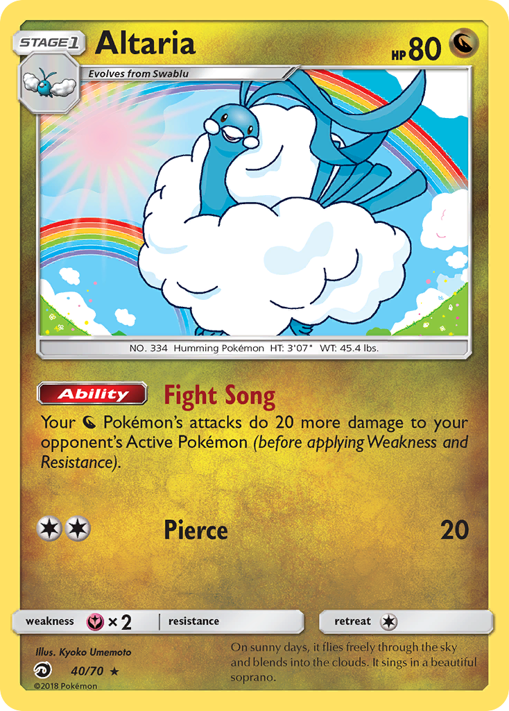 Altaria — Dragon Majesty #040 / 70