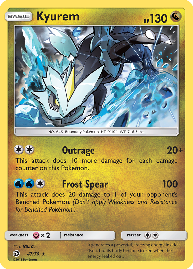 Kyurem — Dragon Majesty #047 / 70