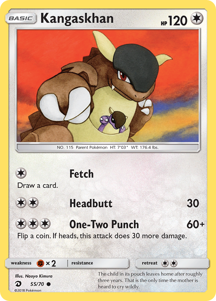 Kangaskhan — Dragon Majesty #055 / 70