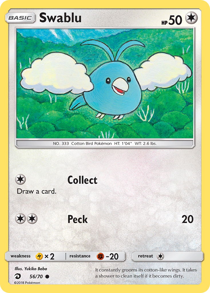 Swablu — Dragon Majesty #056 / 70