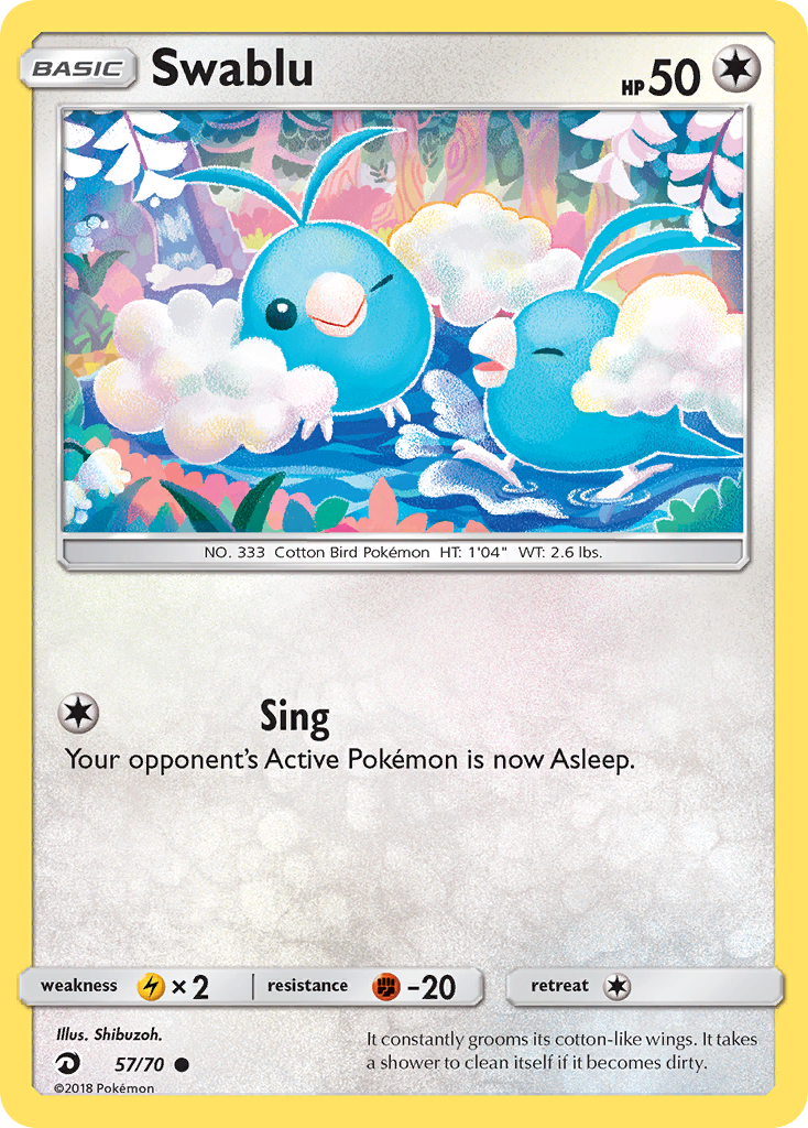 Swablu — Dragon Majesty #057 / 70