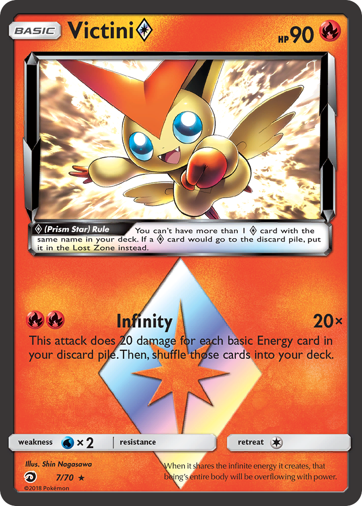 Victini ◇ — Dragon Majesty #007 / 70
