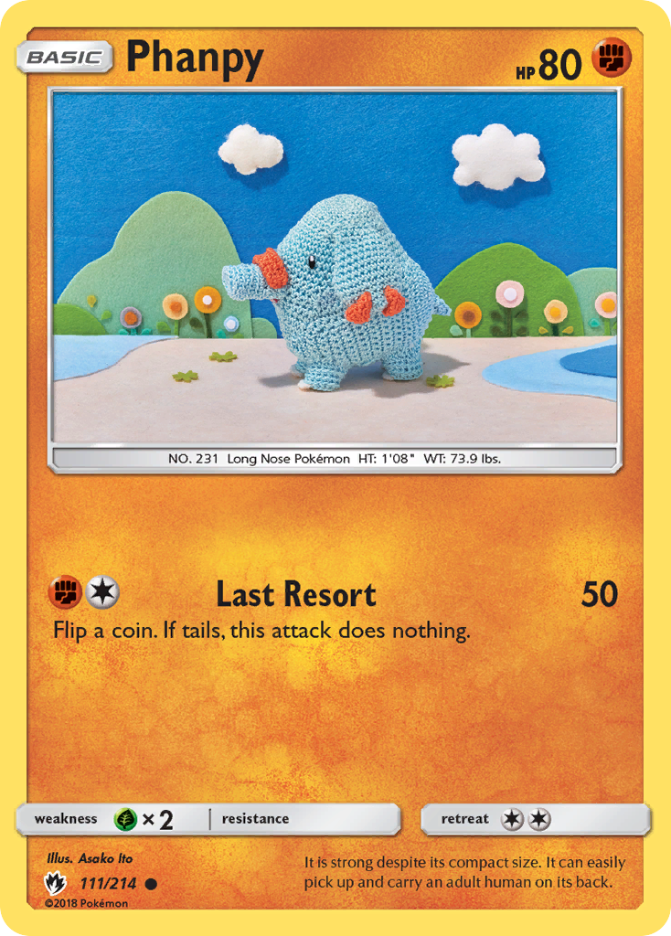Phanpy — Lost Thunder #111 / 214