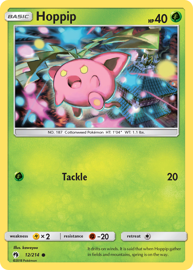 Hoppip — Lost Thunder #012 / 214