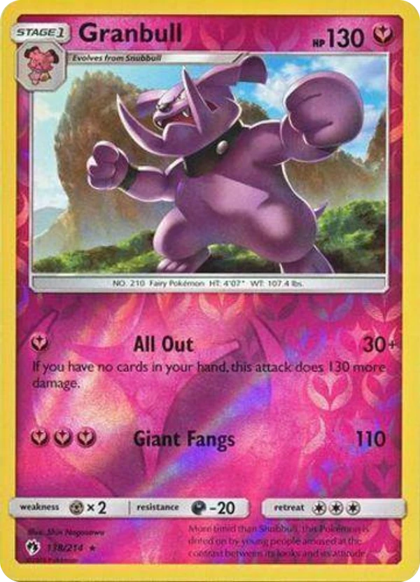 Granbull — Lost Thunder #138 / 214