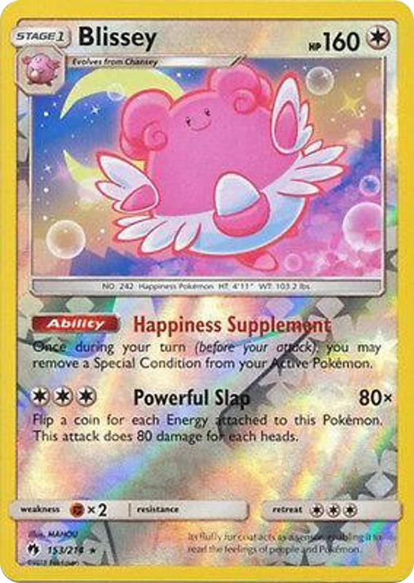 Blissey — Lost Thunder #153 / 214
