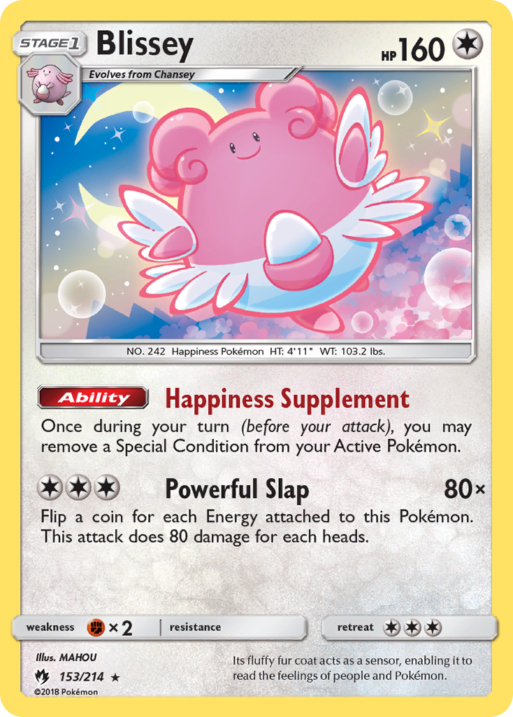 Blissey — Lost Thunder #153 / 214