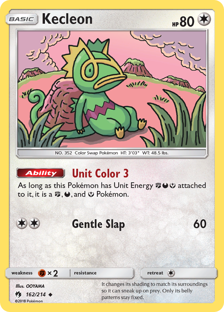 Kecleon — Lost Thunder #162 / 214