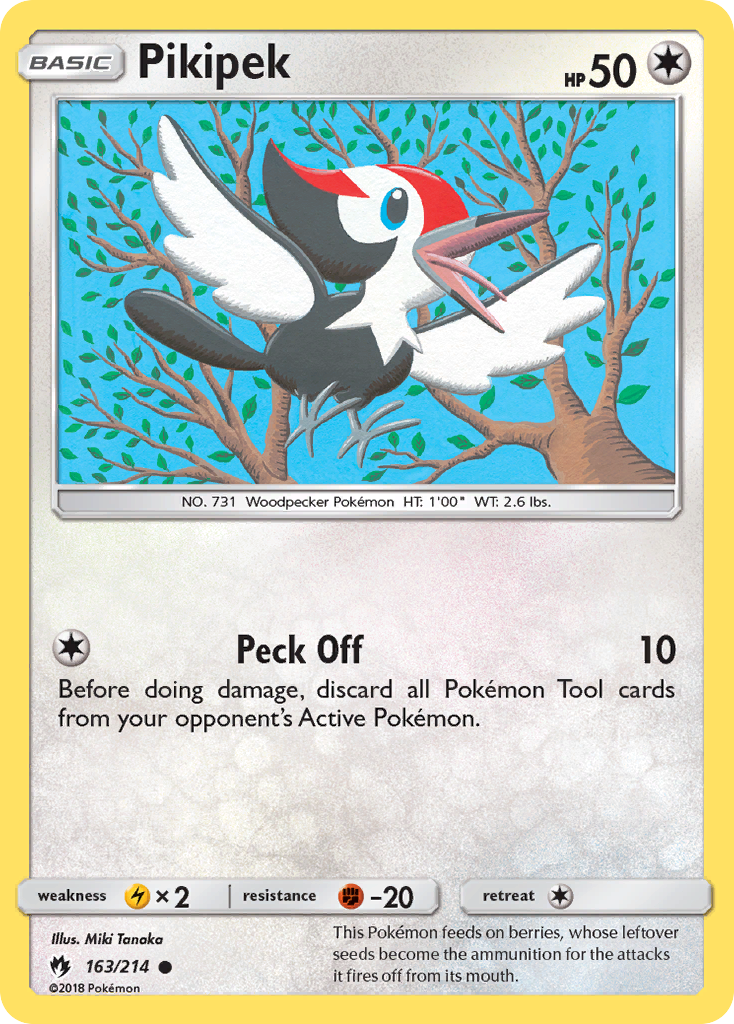 Pikipek — Lost Thunder #163 / 214