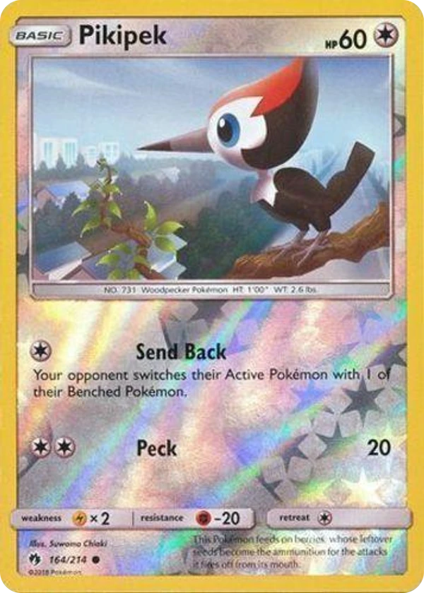 Pikipek — Lost Thunder #164 / 214