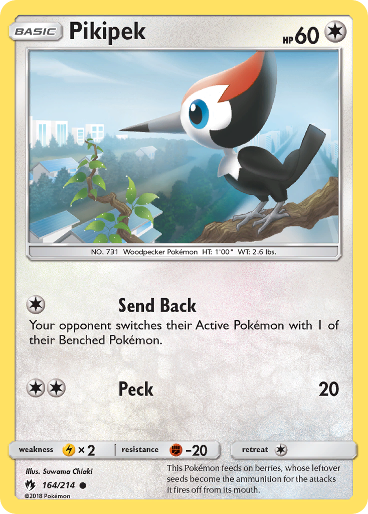 Pikipek — Lost Thunder #164 / 214