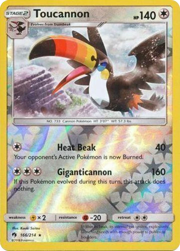 Toucannon — Lost Thunder #166 / 214