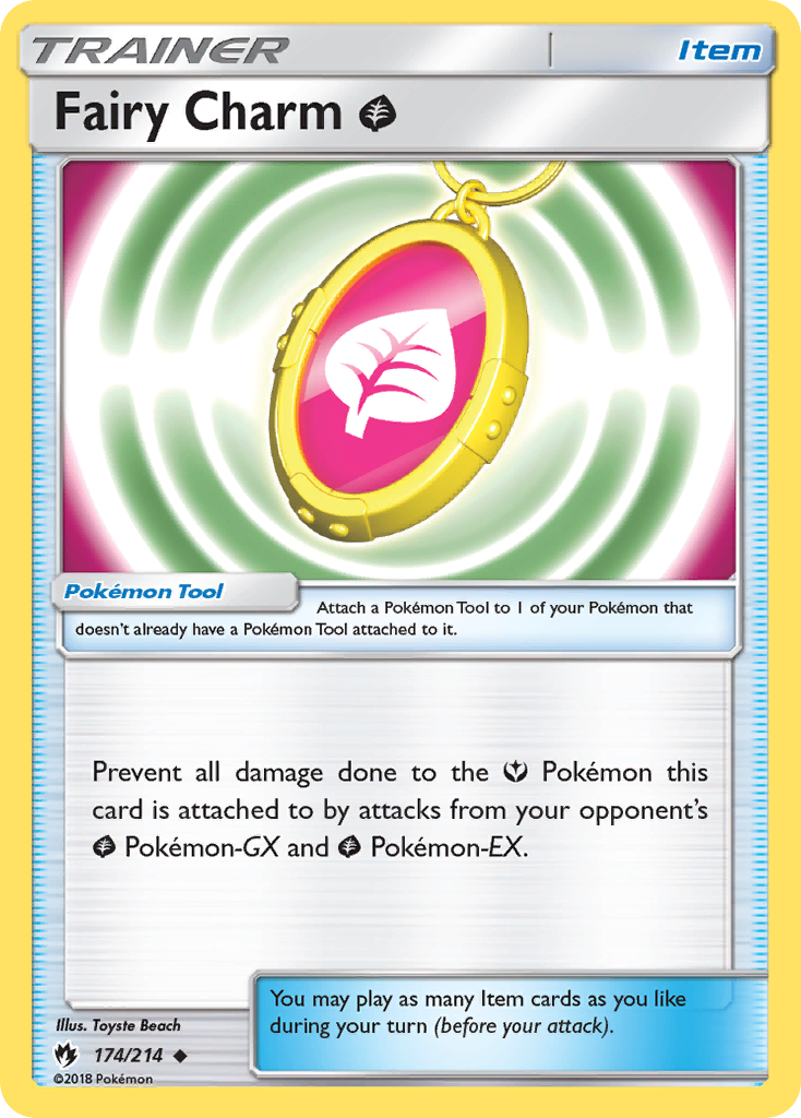 Fairy Charm Grass — Lost Thunder #174 / 214