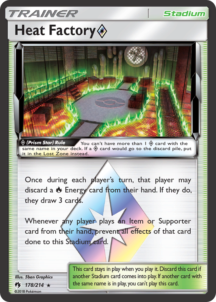 Heat Factory ◇ — Lost Thunder #178 / 214