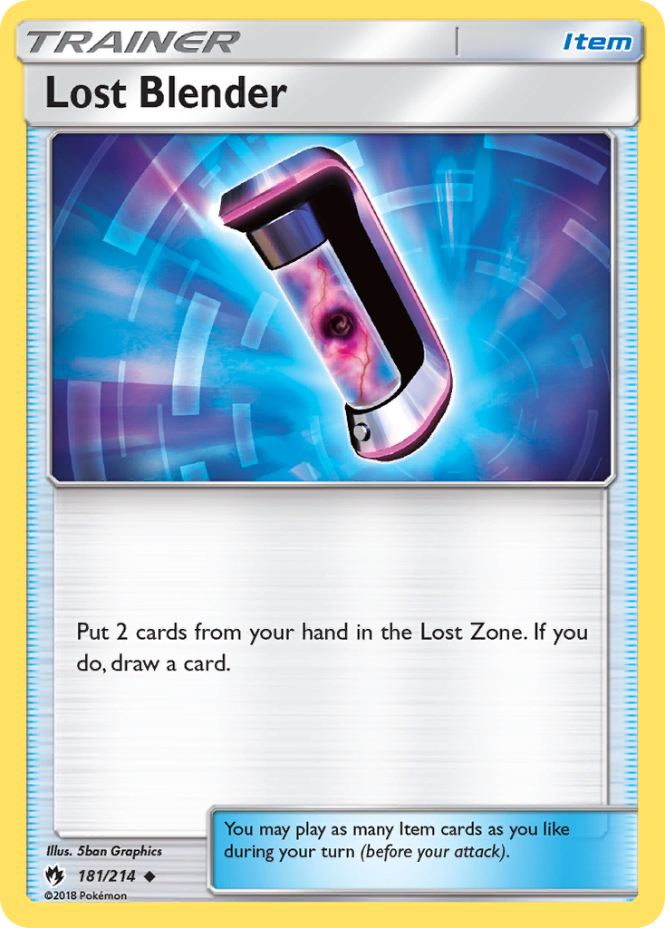 Lost Blender — Lost Thunder #181 / 214