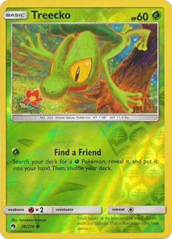 Treecko — Lost Thunder #020 / 214