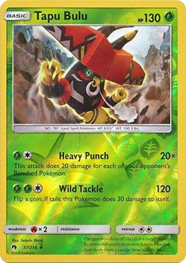 Tapu Bulu — Lost Thunder #037 / 214