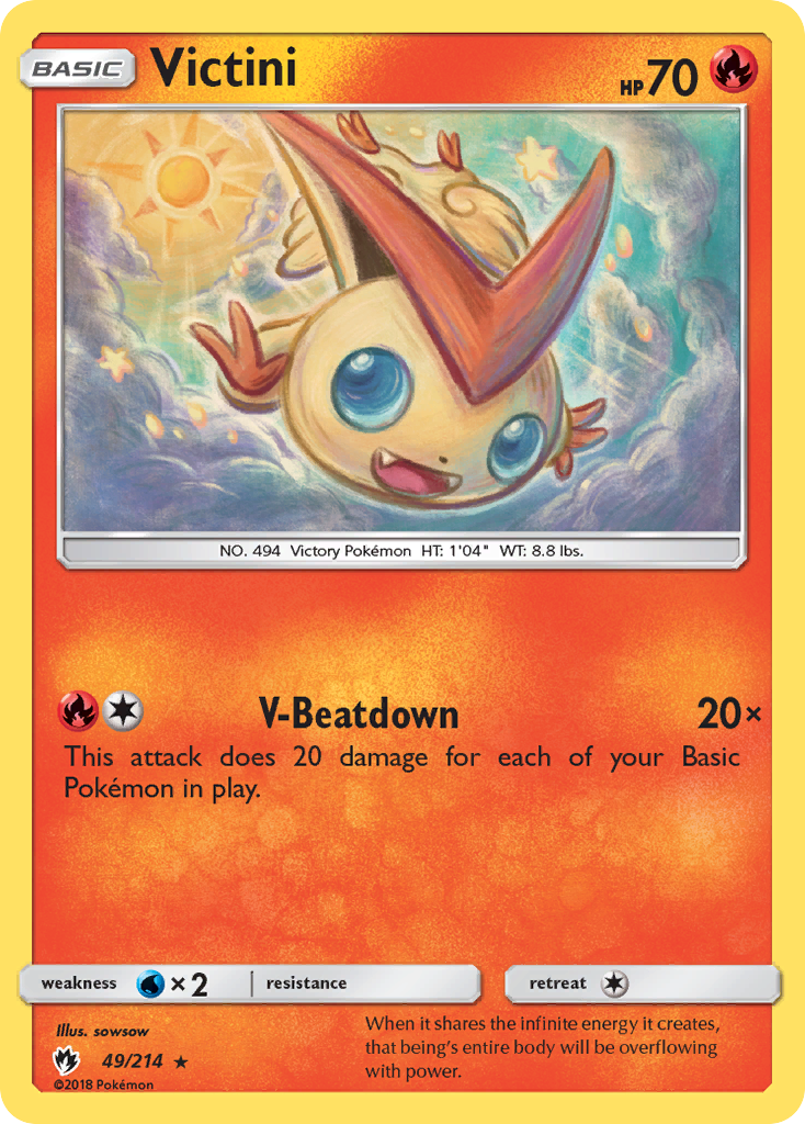 Victini — Lost Thunder #049 / 214
