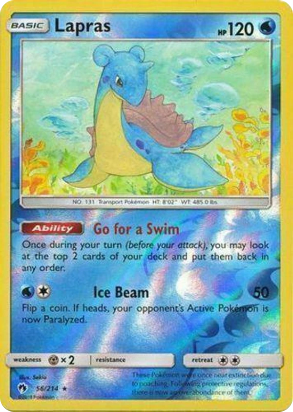 Lapras — Lost Thunder #056 / 214