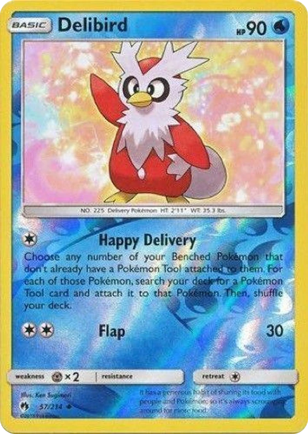 Delibird — Lost Thunder #057 / 214