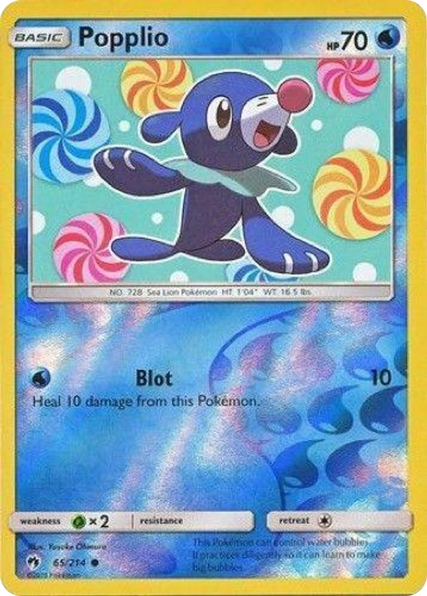 Popplio — Lost Thunder #065 / 214