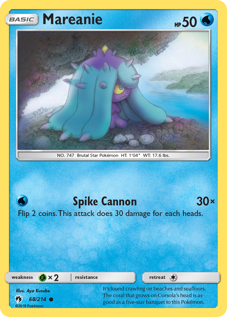 Mareanie — Lost Thunder #068 / 214