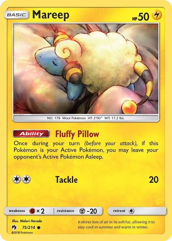 Mareep — Lost Thunder #075 / 214